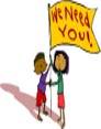 volunteer for children logo
