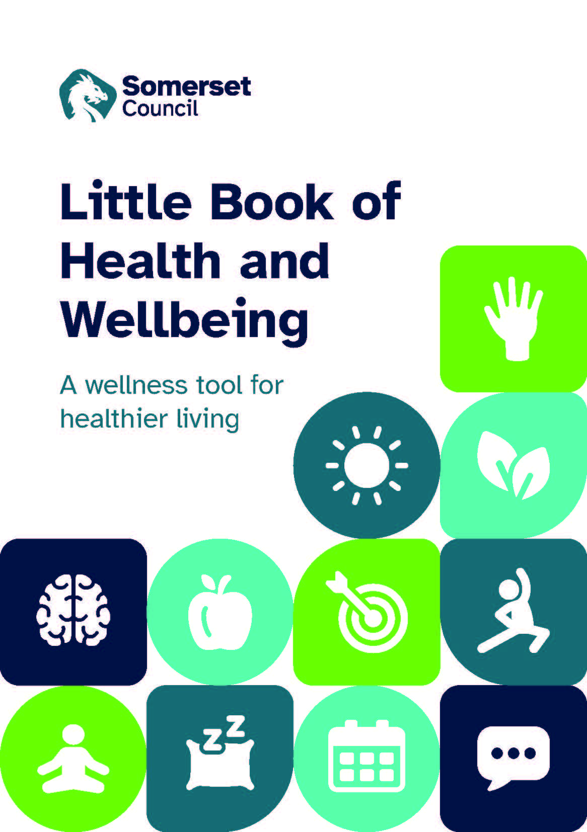 title page of a little book of health & well-being