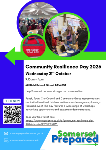 Poster for Somerset Resilience Day